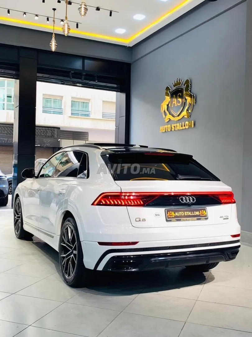 Audi Q8 S Line — Blanc Glacier