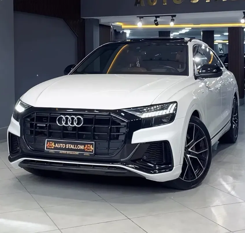 Audi Q8 S Line — Blanc Glacier