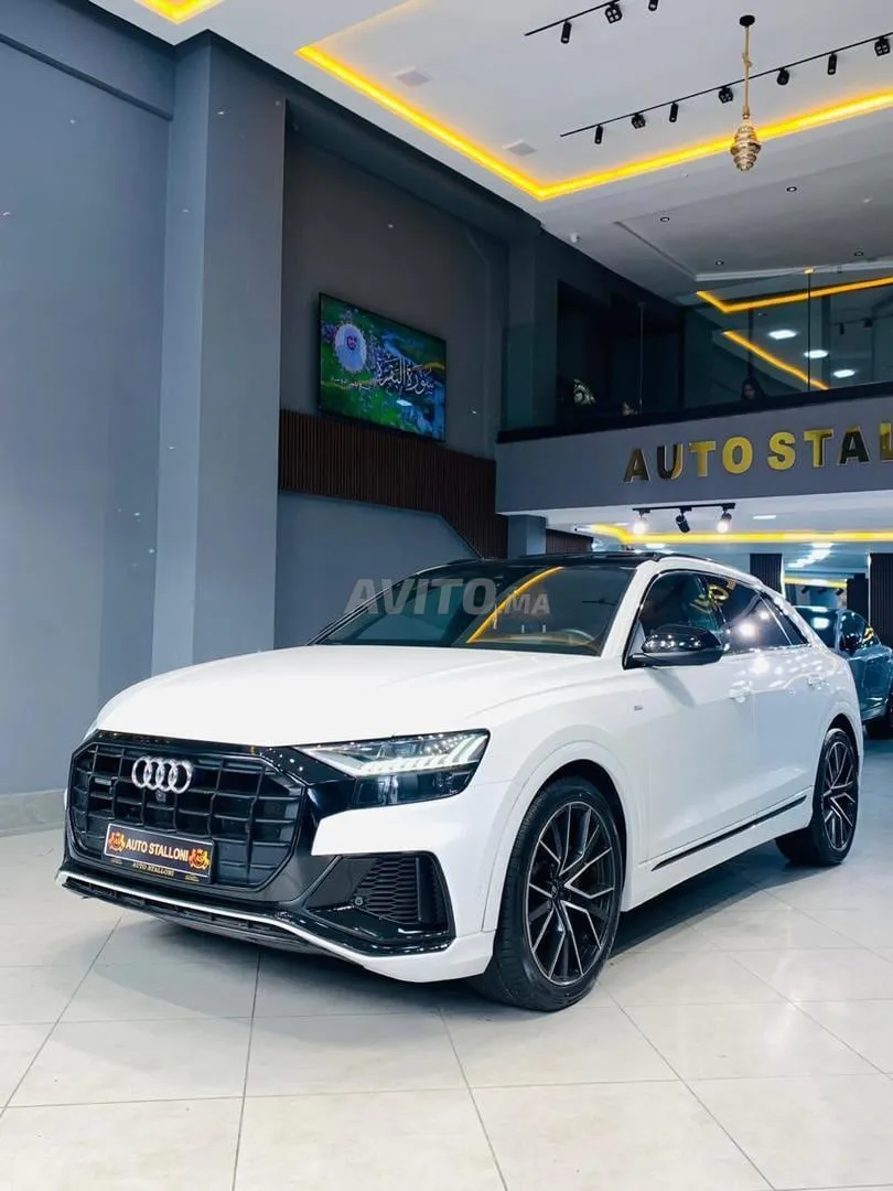 Audi Q8 S Line — Blanc Glacier